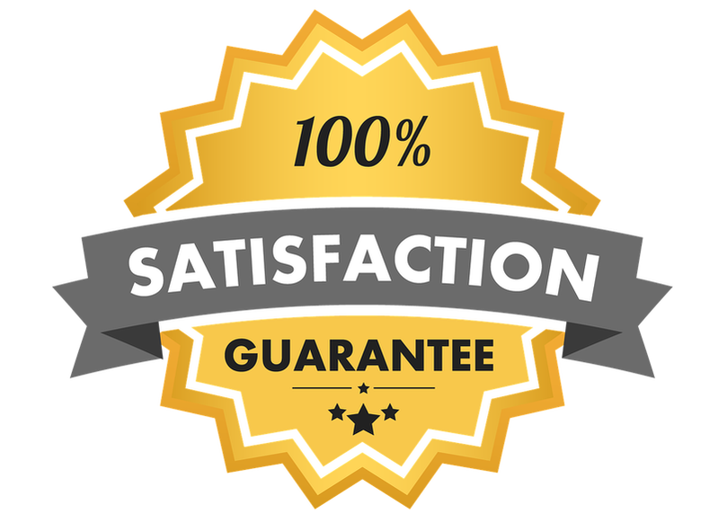 satisfaction guarantee