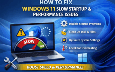 How to Fix Windows 11 Slow Startup and Performance Issues