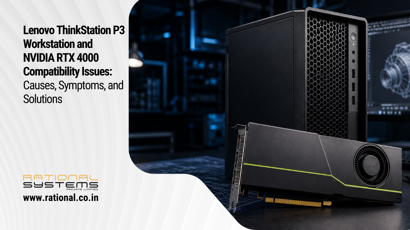 Lenovo ThinkStation P3 Workstation and NVIDIA RTX 4000 Compatibility Issues Causes, Symptoms, and Solutions Lenovo ThinkStation P3 Workstation and NVIDIA RTX 4000 Compatibility Issues: Causes, Symptoms, and Solutions