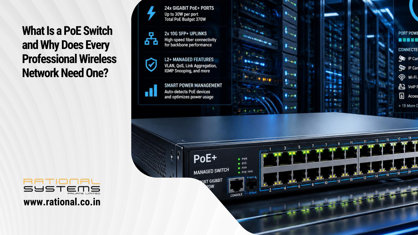 What Is a PoE Switch and Why Does Every Professional Wireless Network Need One What Is a PoE Switch and Why Does Every Professional Wireless Network Need One?