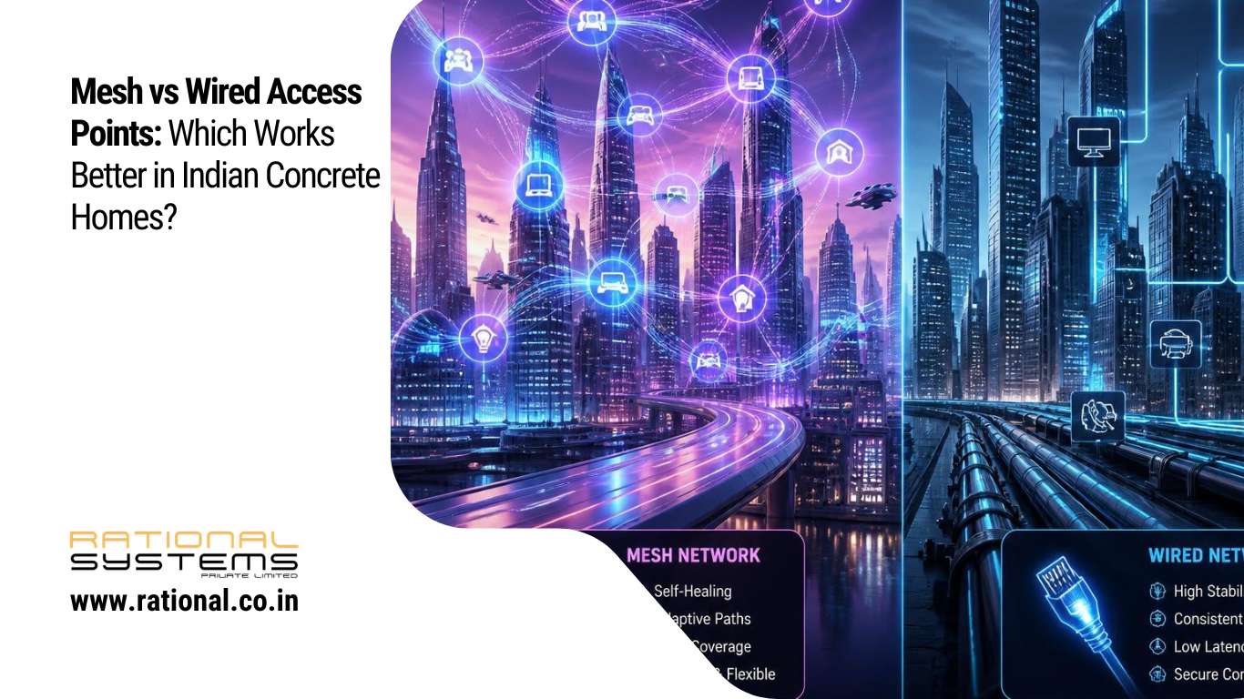 Mesh vs Wired Access Points Which Works Better in Indian Concrete Homes Mesh vs Wired Access Points: Which Works Better in Indian Concrete Homes?