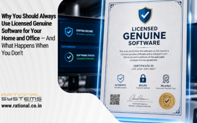Why You Should Always Use Licensed Genuine Software for Your Home and Office — And What Happens When You Don’t