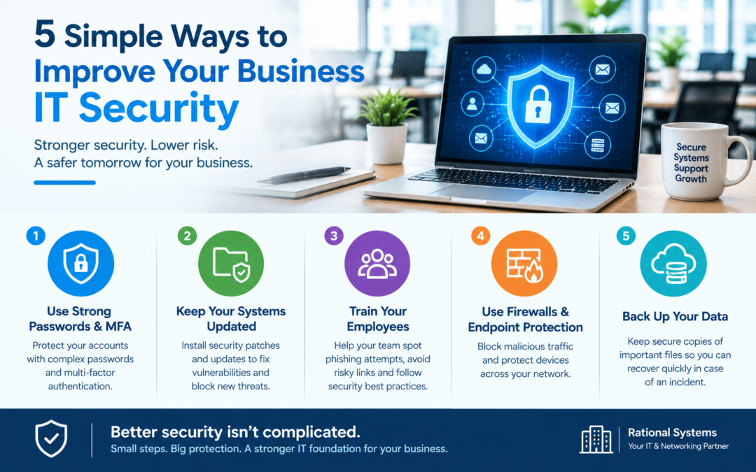 5 Simple Ways to Improve Your Business IT Security