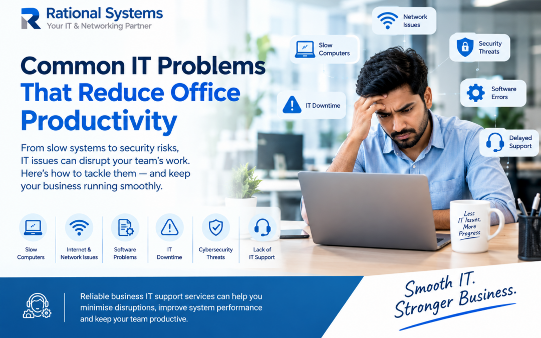 Common IT Problems That Reduce Office Productivity